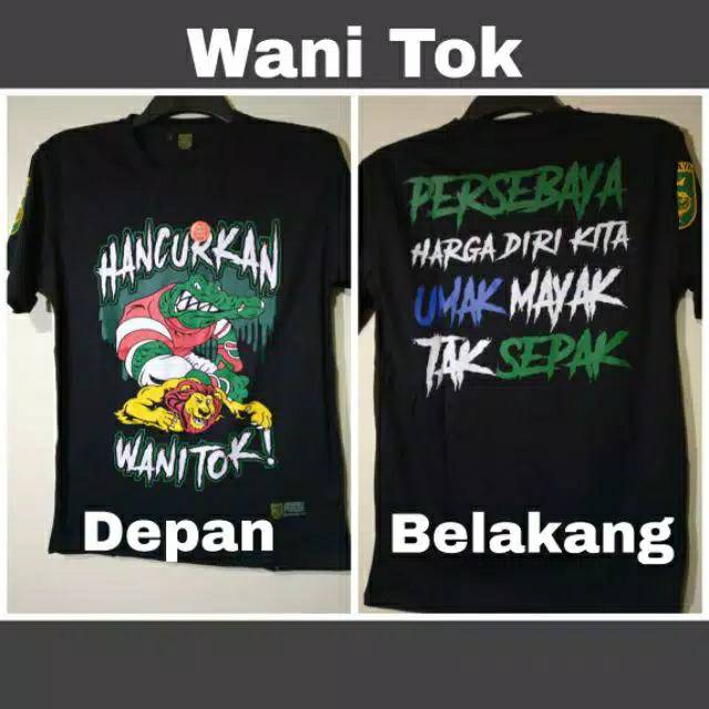 KAOS TSHIRT PERSEBAYA WANI