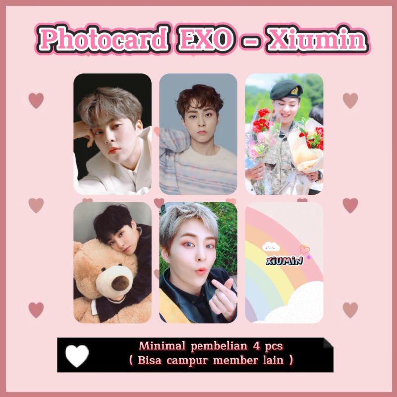 Photocard EXO - XIUMIN / Photocard Unofficial / Photocard XIUMIN EXO