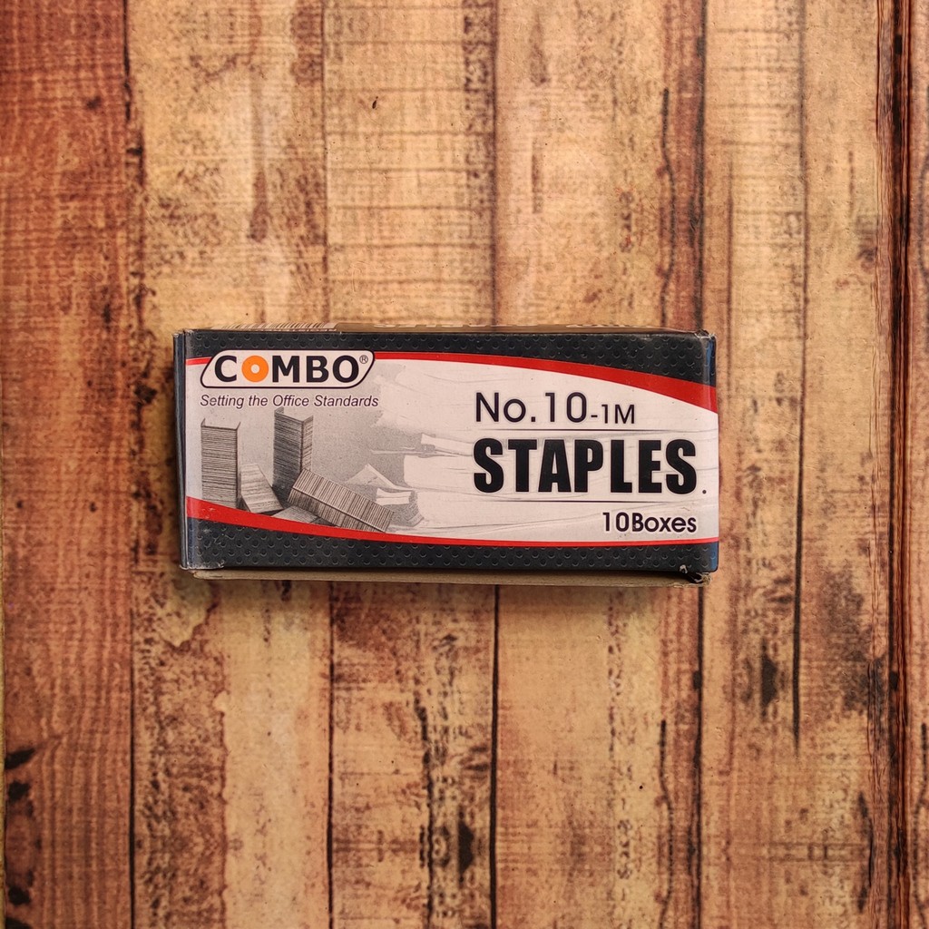 10 Pak Kecil Isi Stapler COMBO No.10 - 1 Slop Staples Kecil