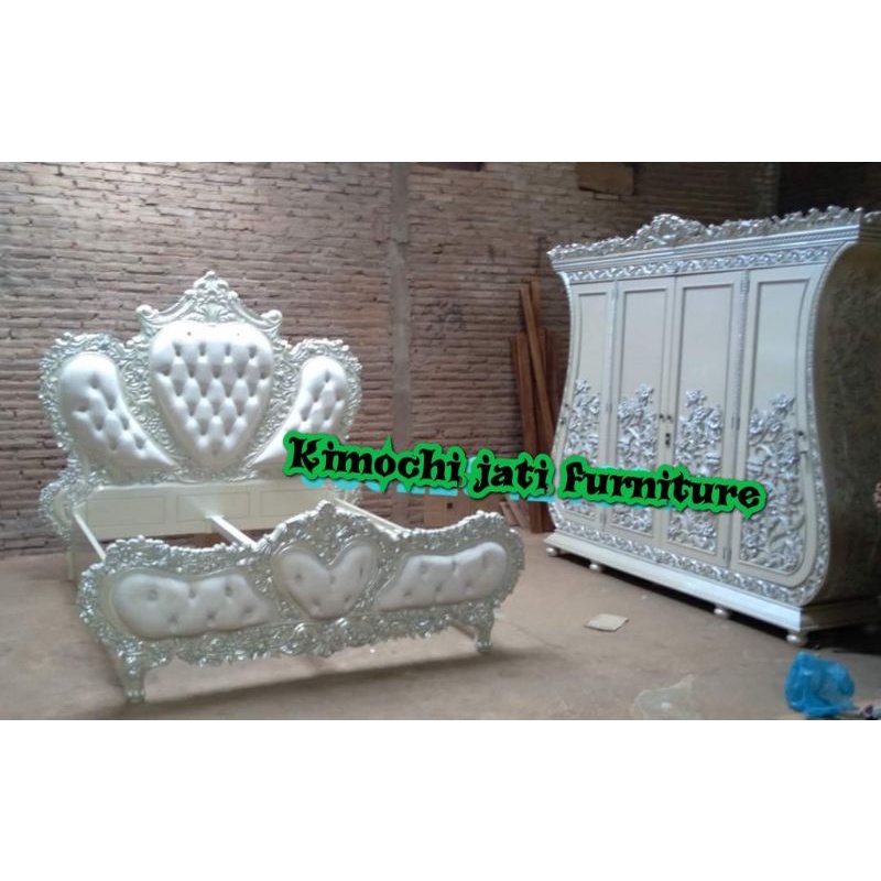 Tempat tidur set mewah tempat tidur jati mewah tempat tidur set princess mewah kamar set ukir jati k