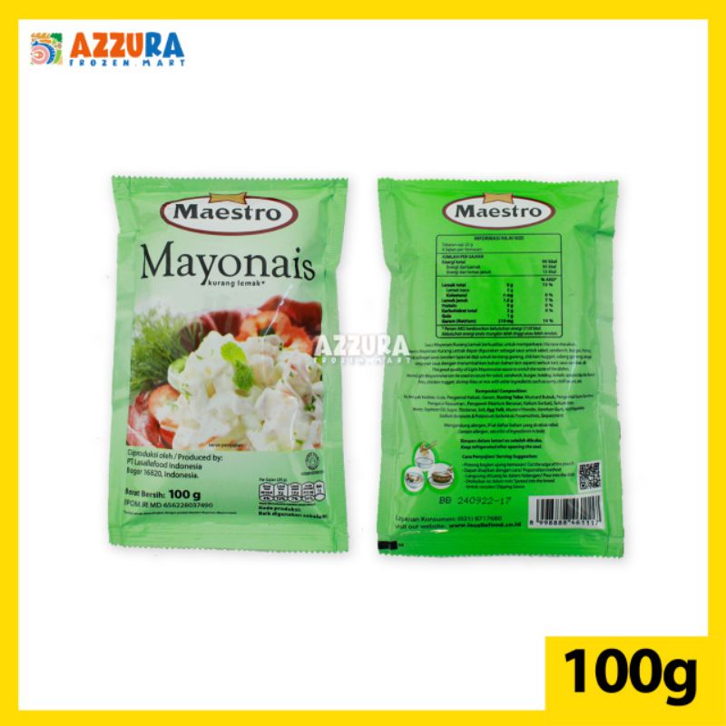 

Maestro Mayonais kurang lemak 100g