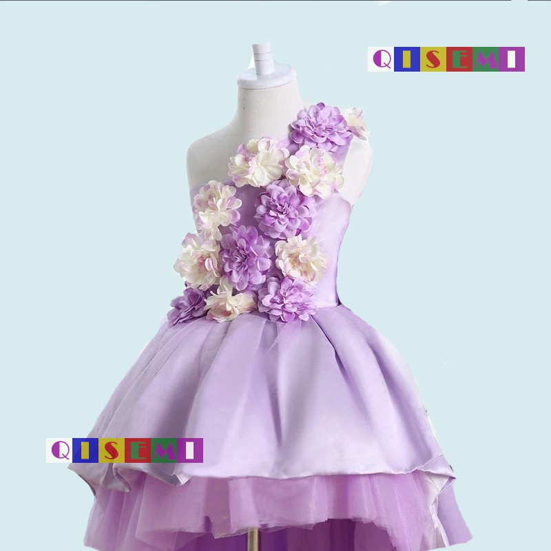 SALE MURAH 3D FLOWER  DRESS BIG SIZE Gaun  Pesta  Anak  