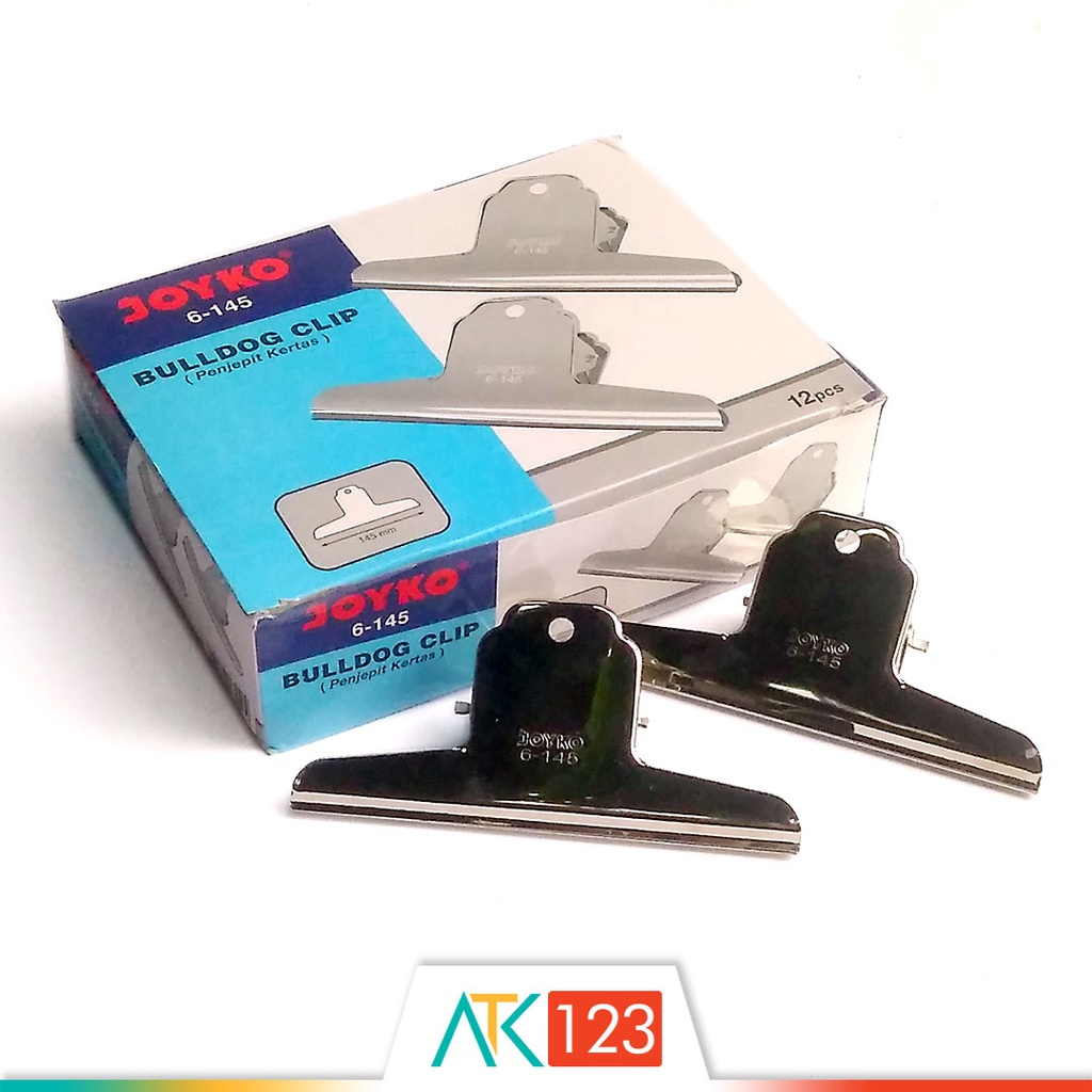 

Penjepit Kertas / Bulldog Clip Joyko 6-145 (145 mm)