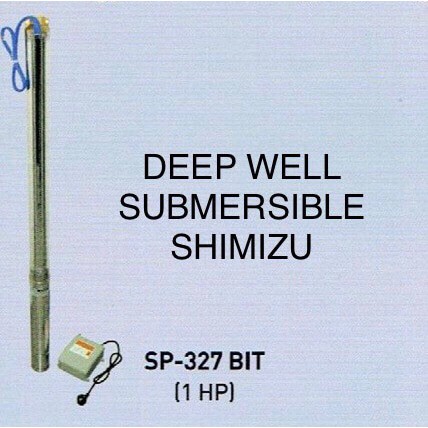 Pompa Submersible Shimizu SP-327 BIT - Pompa Air Celup untuk Sumur Dalam