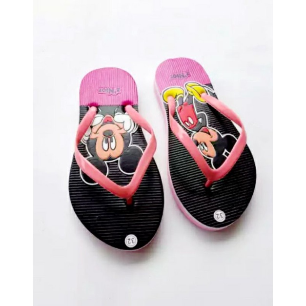 Arkn Sandal Anak Perempuam motip Mickey mouse