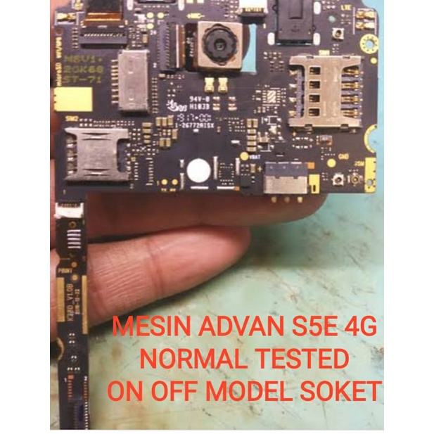 MESIN ADVAN S5E 4G on off model soket