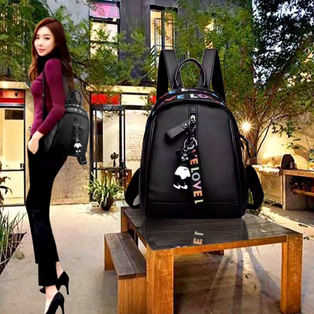 Tas ransel wanita import tas ransel fashion tas ransel love