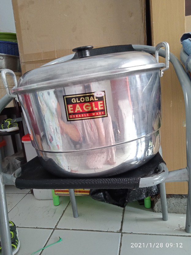 Panci Langseng Kukus Dandang Steamer Ukuran 36 Cm