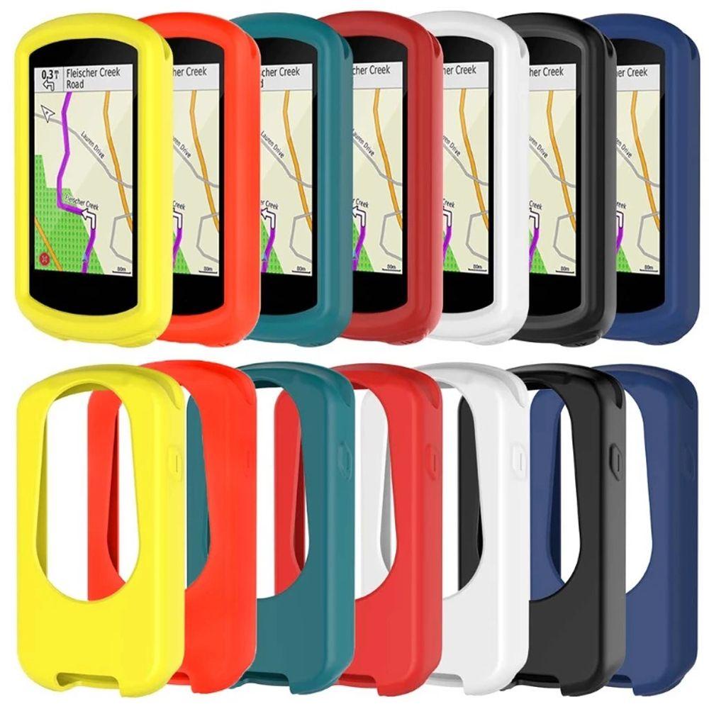 AUGUSTINA Untuk Garmin Edge1030 Case Tahan Air Shockproof MTB Sepeda Jalan GPS Kulit Shell Lembut Pelindung Silikon GPS Pelindung