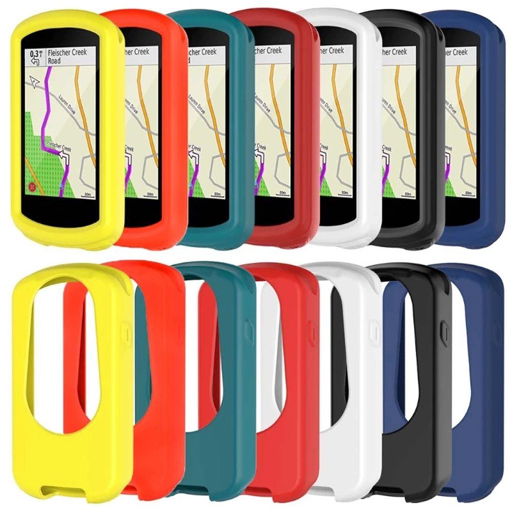 AUGUSTINA Untuk Garmin Edge1030 Case Tahan Air Shockproof MTB Sepeda Jalan GPS Kulit Shell Lembut Pelindung Silikon GPS Pelindung