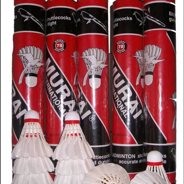 Shuttlecock Murai Merah // 1 Slop