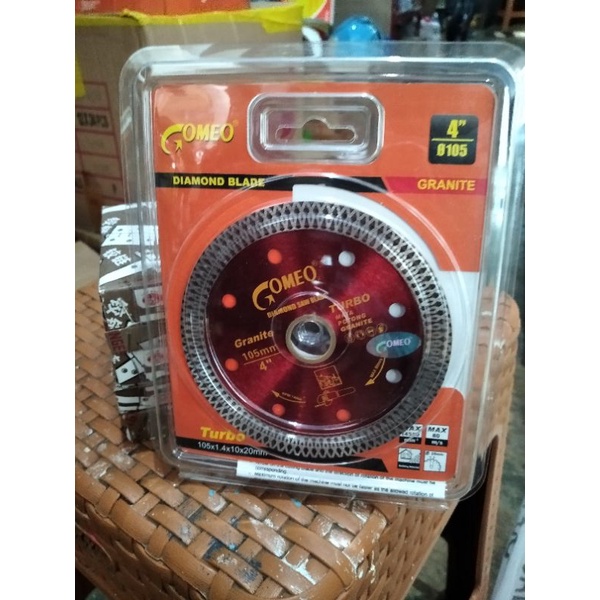 potong granit gomeo turbo