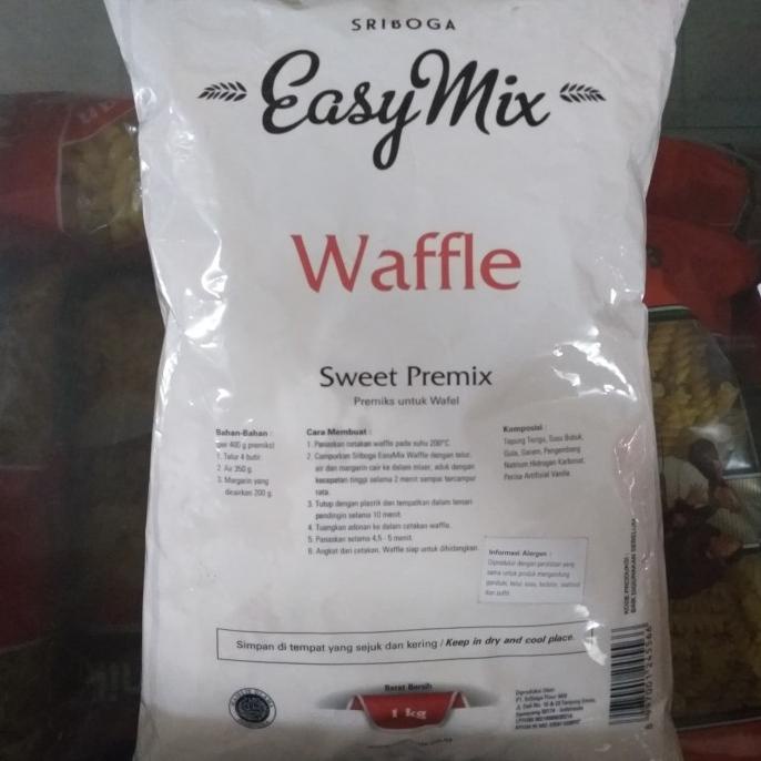 

vikriyansatyaveta5694 sriboga easymix waffle 1kg tepung premix TERLARIS TERPERCAYA ORIGINAL
