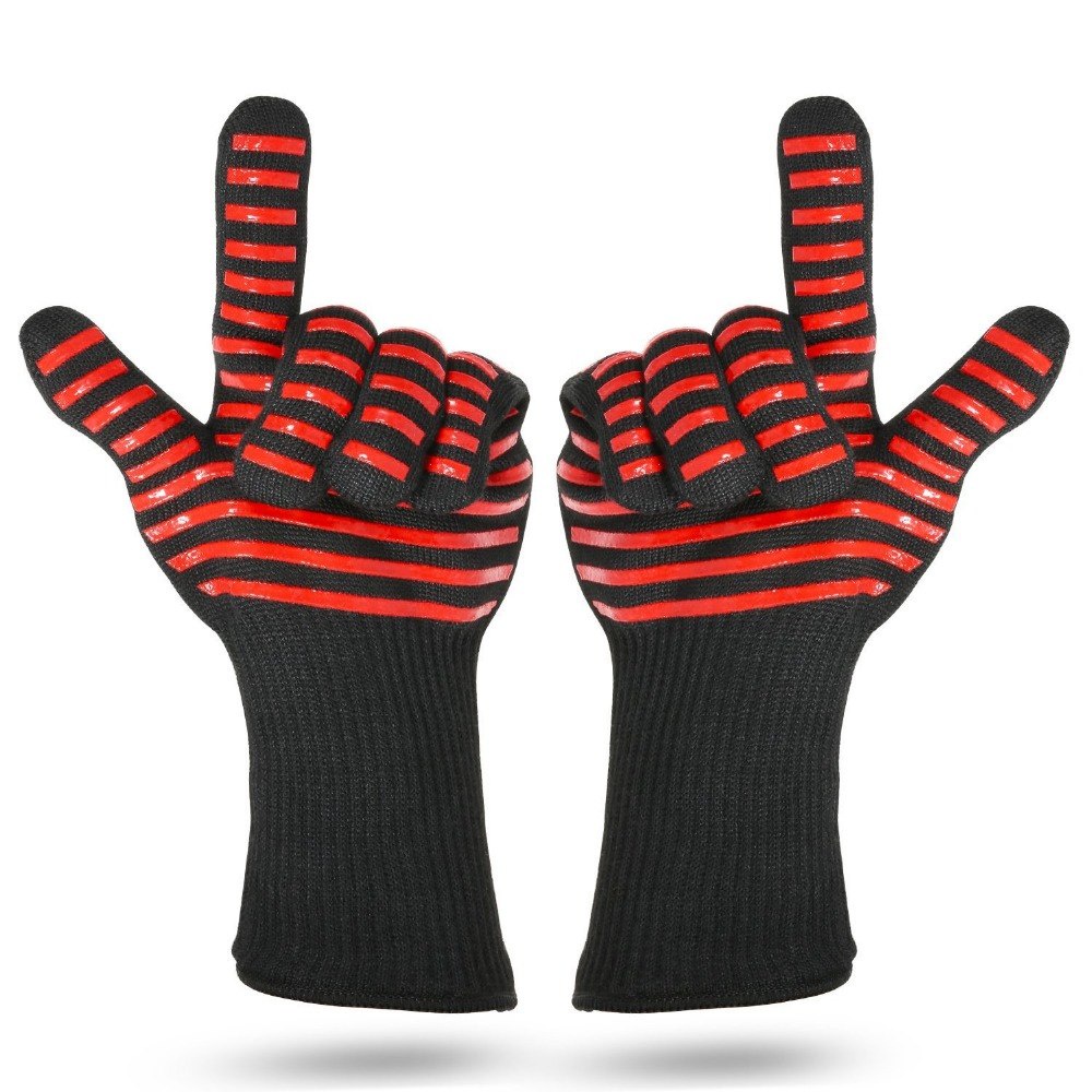 Sarung Tangan Anti Pisau &amp; Panas Heat Resistant Oven Gloves