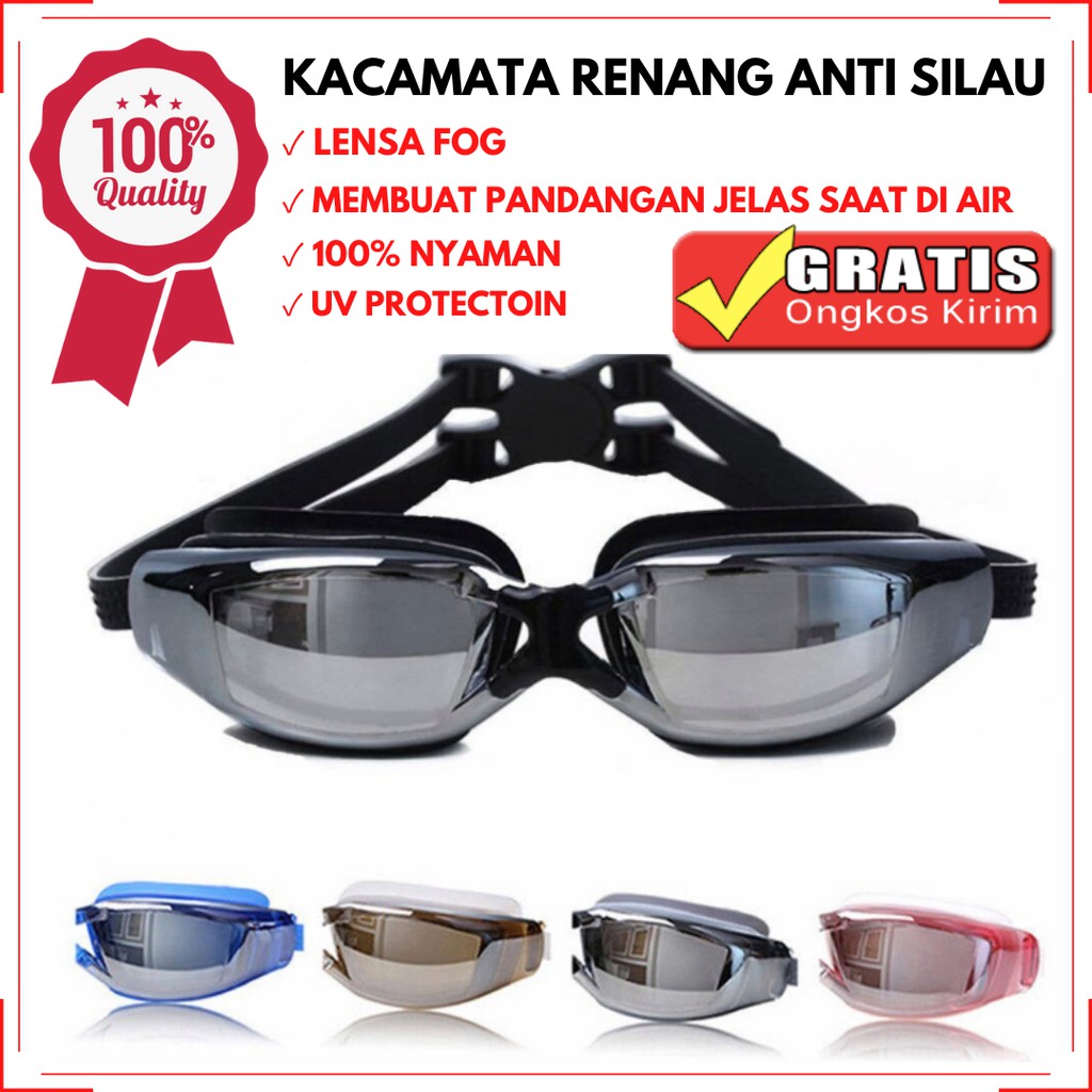 Kacamata renang kaca mata renang dewasa anti fog kacamata berenang selam AB10