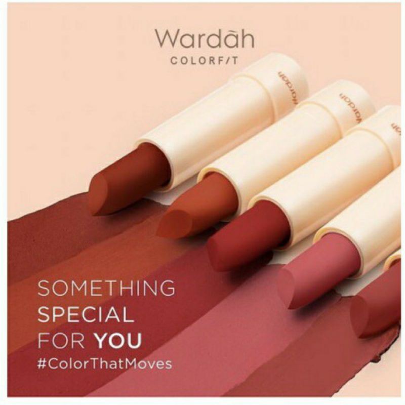 WARDAH Colorfit Ultralight Matte Lipstick KOREA Edition