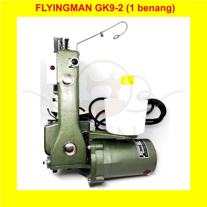 Mesin Jahit Karung Flyingman GK GK9-2 1 benang Portable Bag Closer LEEN