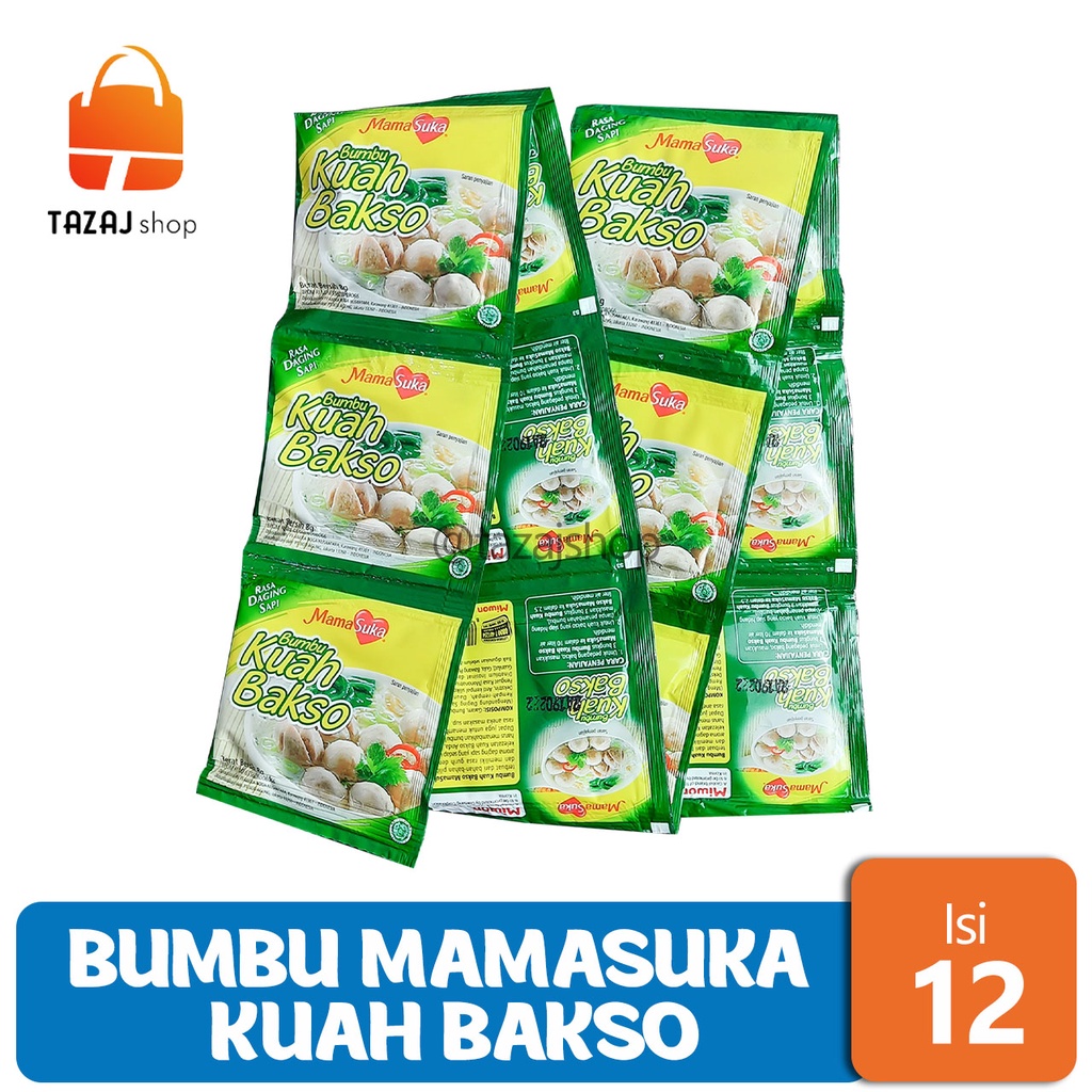

Paket MAMASUKA Kuah Bakso - 12pcs