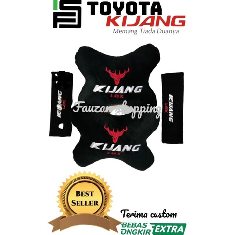 BANTAL MOBIL TOYOTA KIJANG LGX/SANDARAN KEPALA/AKSESORIS