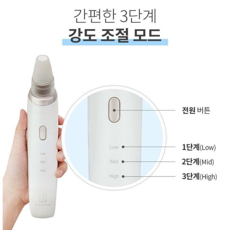 Face Factory Beauty Suction Sebum Suction Machine Alat Penyedot Komedo