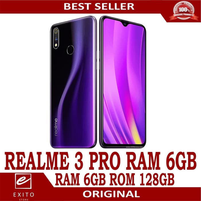 REALME 3 PRO RAM 6GB ROM 128GB REALME INDONESIA