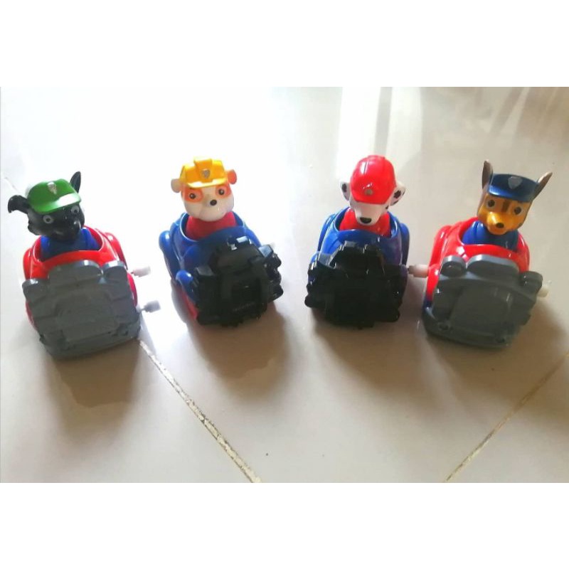 Mainan Set Mobil Paw Patrol Putar