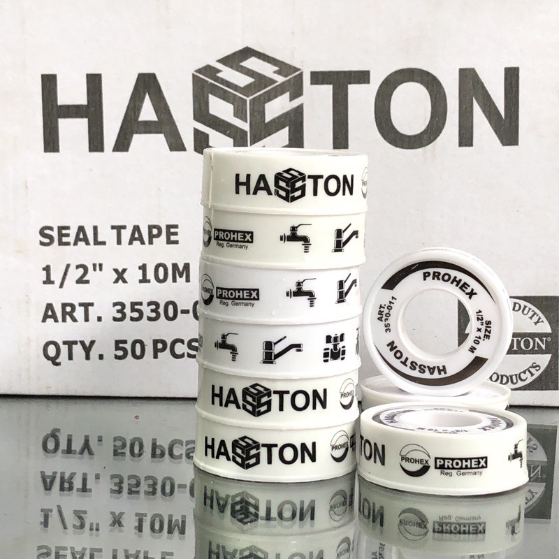 Sealtape 1/2&quot; Hasston Solatip Pipa Isolasi Seal Tape Perekat Solasi