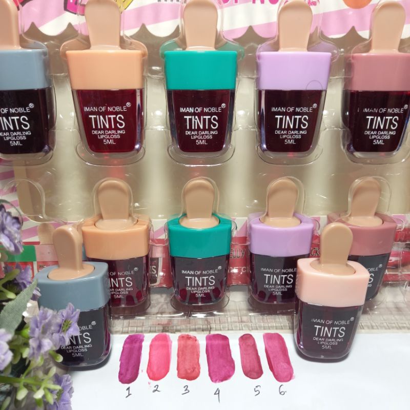 Promo LIP MATTE iman of noble(LIP MATTE BUKAN LIP TINT)  Fresh Sweet Jelly Bentuk Ice cream No .P7039-24B