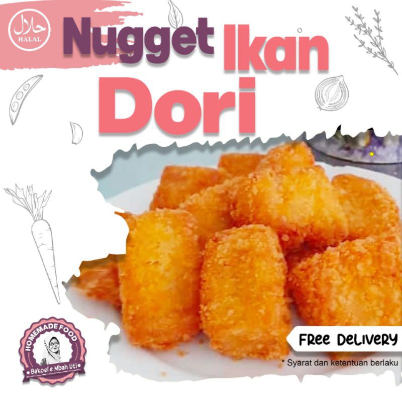 

nugget ikan dori homemade