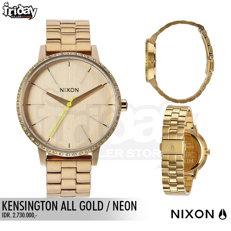 JAM TANGAN NIXON | KENSINGTON GOLD NEON