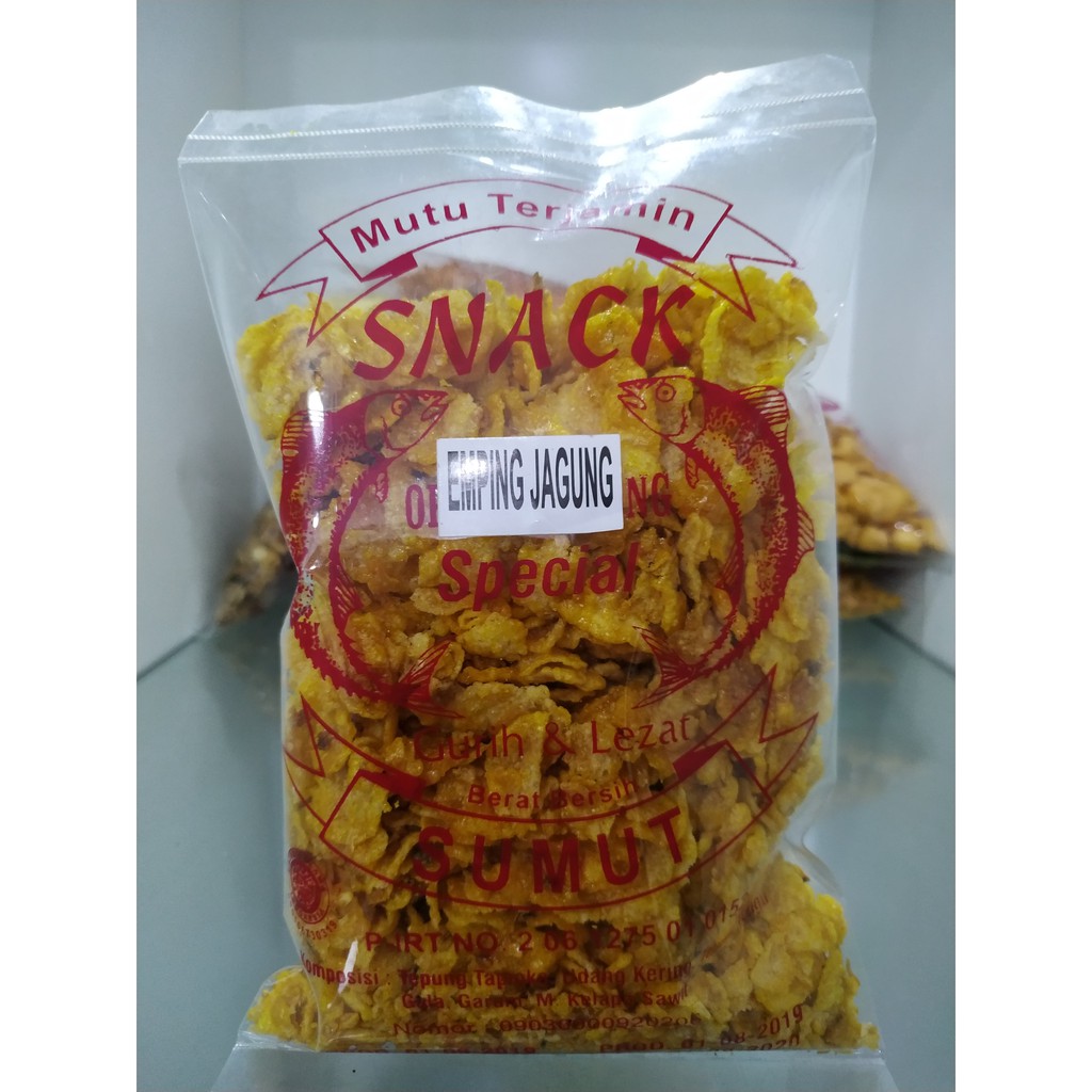 

[ Ready Medan ] Emping Jagung Gurih 160 gram Khas Sumut Medan