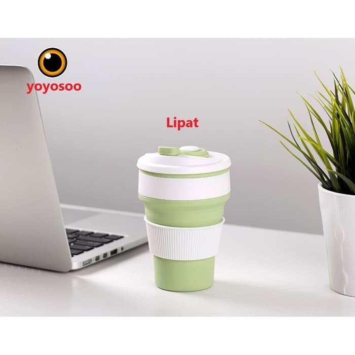 Stojo / Foldable Cup / Gelas Lipat Multifungsi / Silicone Cup