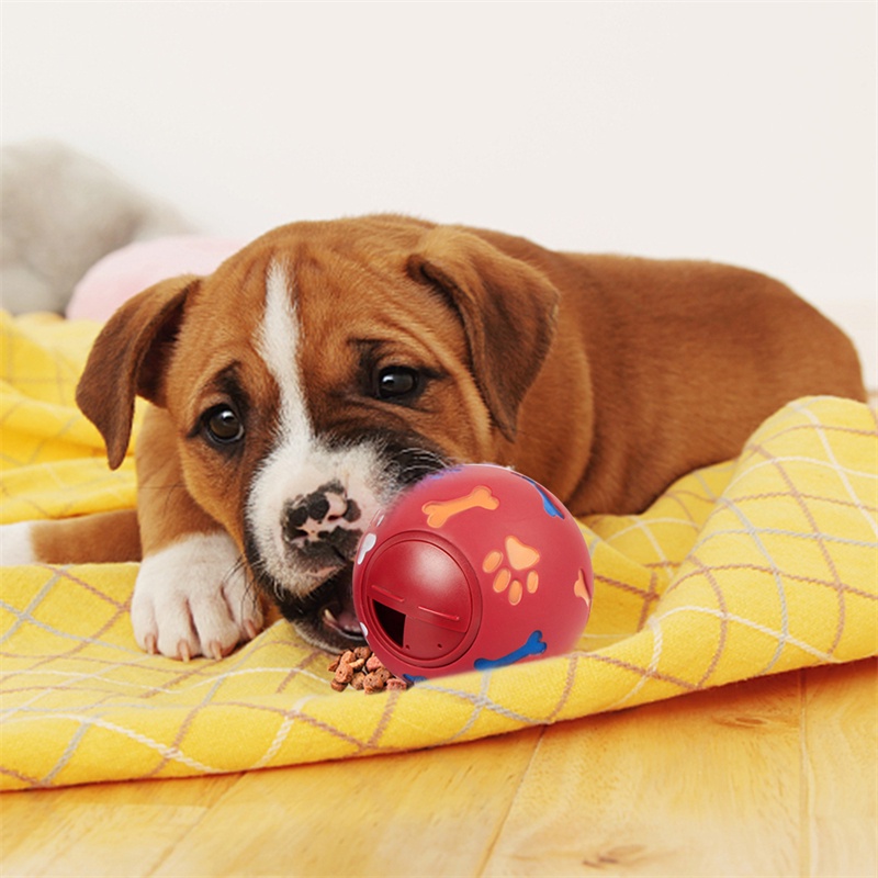 Tk Mainan Gigit Anjing Bentuk Bola Bahan Karet Ukuran 7.5cm