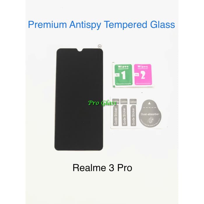 Realme 3 PRO Privacy Anti Spy / Antispy Premium Tempered Glass