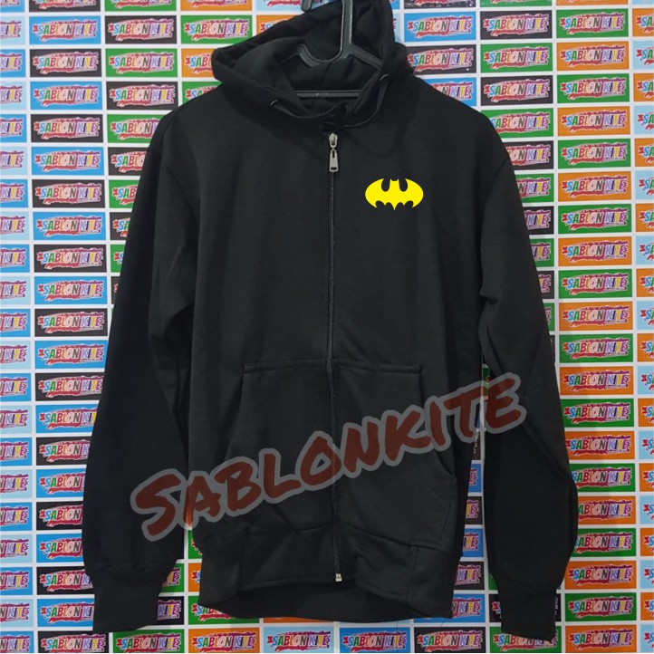 MURAH JAKET BATMAN KUALITAS DISTRO BAHAN SABLON KOREA