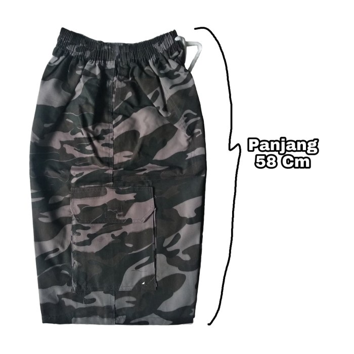 CELANA PENDEK PRIA DEWASA MOTIF DORENG ARMY ASLI IMPORT 