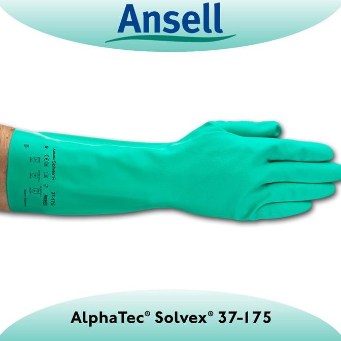 Sarung Tangan Ansell AlphaTec Solvex 37-175 - Chemical Protection