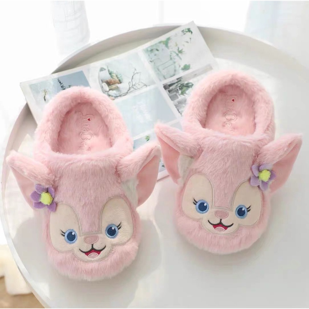 SANDAL RUMAH LINABELL PINK DUFFY BEAR SHELLIE MAY SEPATU KAMAR IMPOR