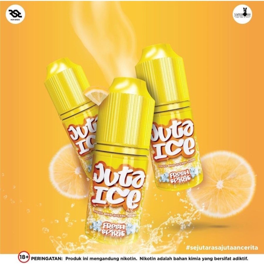 Juta Ice Fresh Spirit Salt Nic 30ML by RSR Brew x Vape Boss