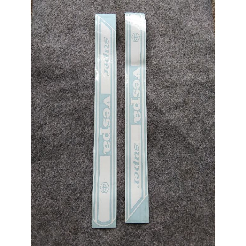 VESPA STIKER CUTTING VESPA SUPER PUTIH