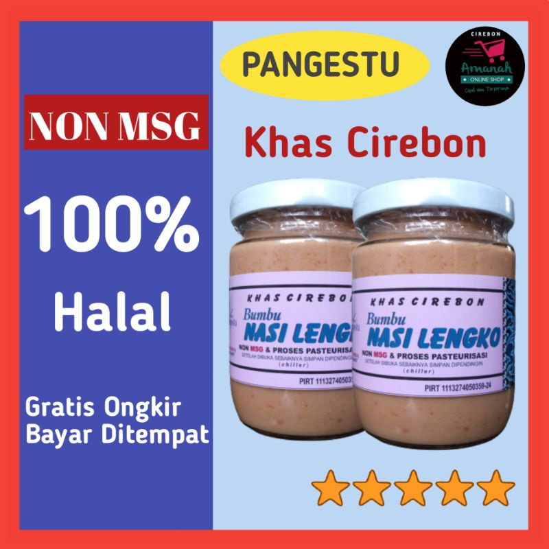 

Pangestu Bumbu Nasi Lengko Khas Cirebon 250gr