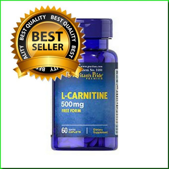 PURITAN L- Carnitine 500 mg - Pembakar Lemak - Puritan USA