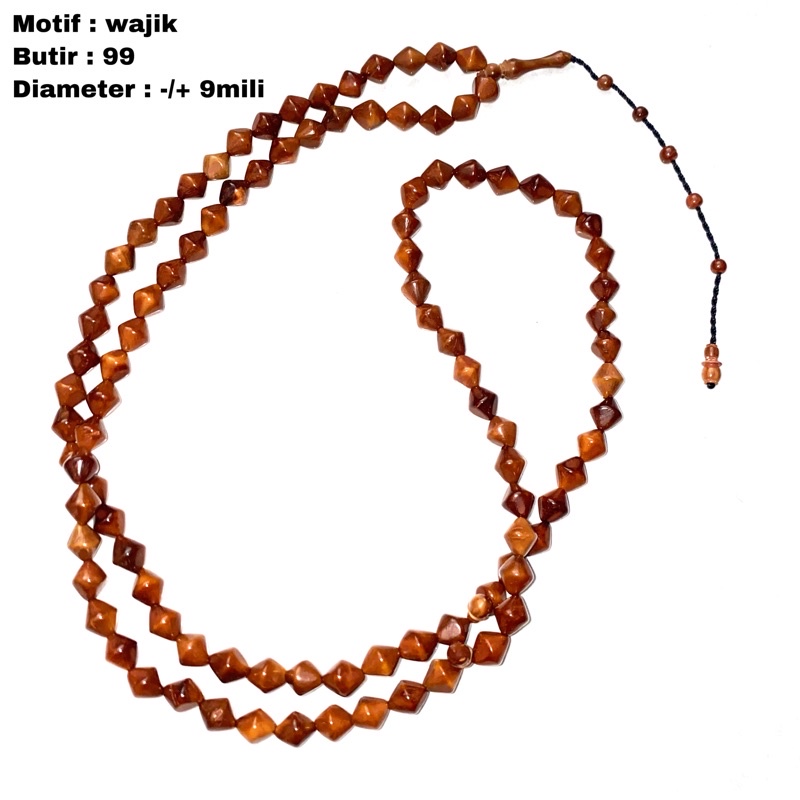 TASBIH WAJIK UKURAN -/+ 9MILI