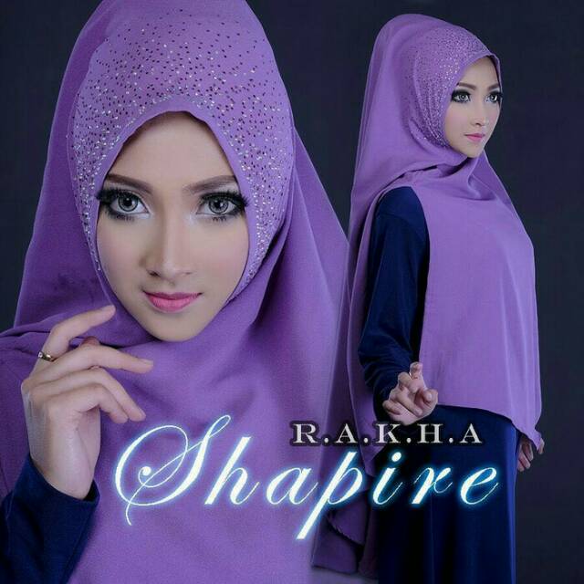 Hijab/Jilbab Khimar Saphire