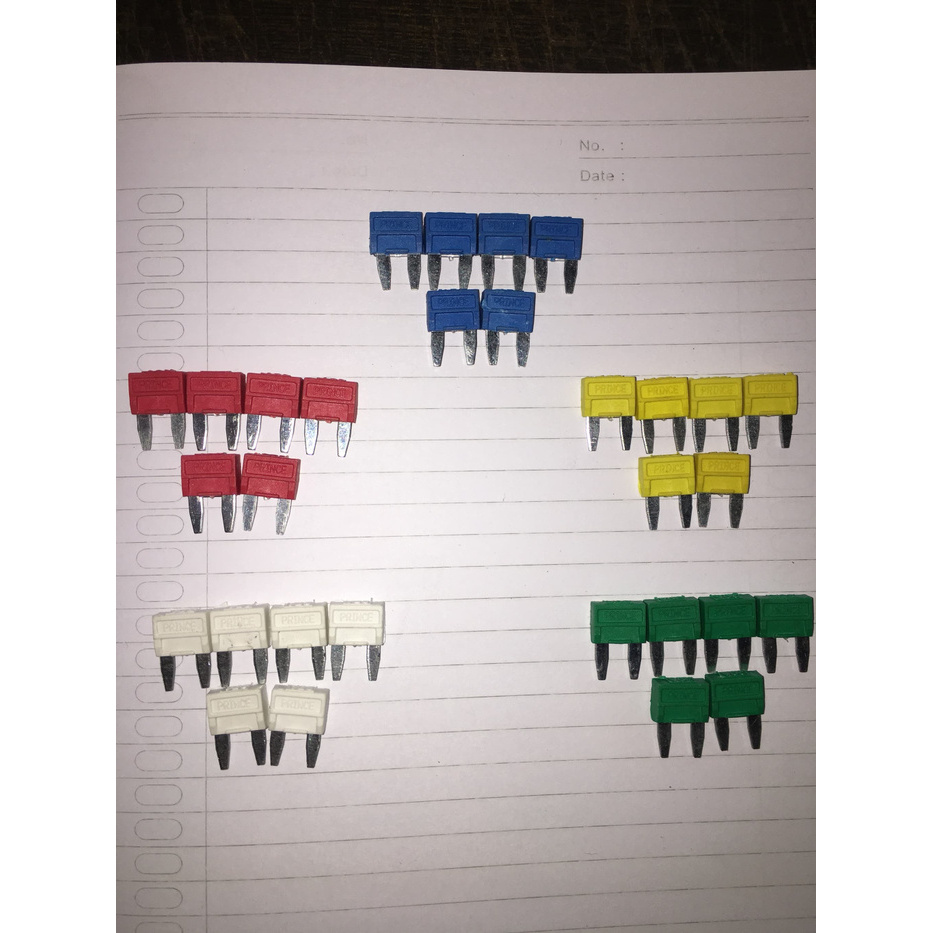 Sekring Tancap Mini Fuse Mini DX Mini Keramik (Warna Ready)