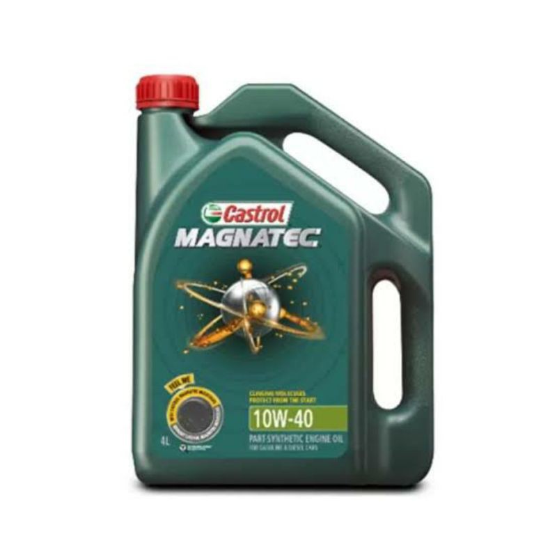 Oli Mobil castrol 10W-40 4 Liter