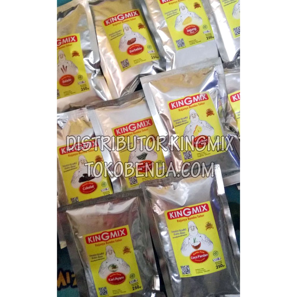 

Bumbu Tabur Rasa Ayam kare KINGMIX 250 gr