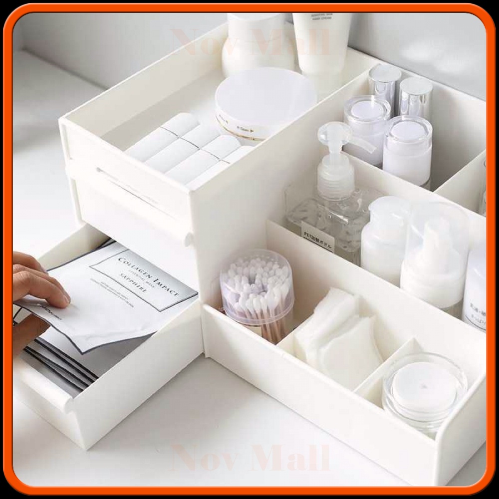 Rak Organizer Make Up Kosmetik Rack House Container M MK752