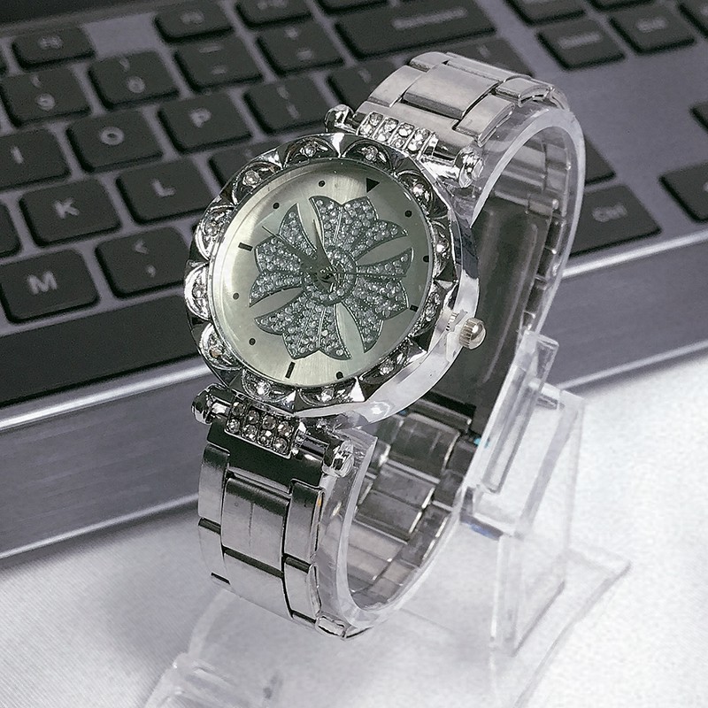 ✅[COD] JAM TANGAN WANITA MURAH FASHION CRYSTAL KRISTAL PREMIUM W10