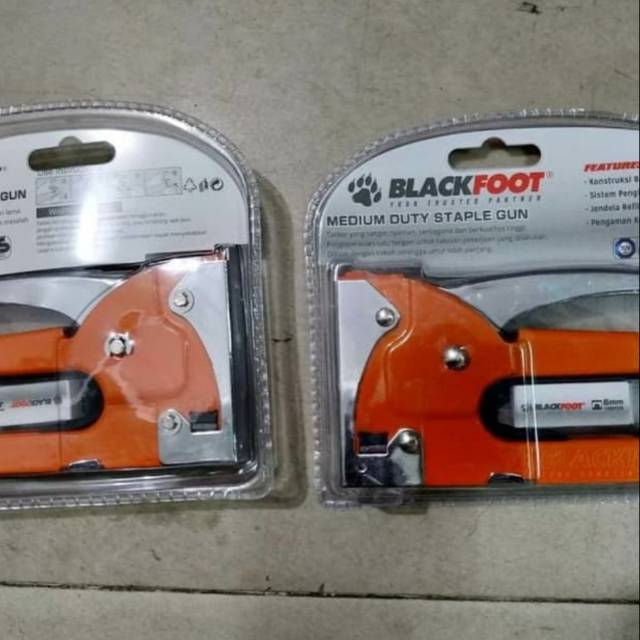 BLACKFOOT Staples Gun Heavy Duty - Staples Tembak Manual